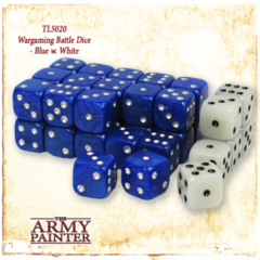 The Army Painter Blue and White Dice