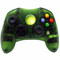 Xbox Clear Green Controller
