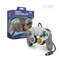 CirKa Wired Controller for GameCube®/ Wii® - Silver