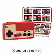 Switch 24-Slot Cartridge Case - Famicom Art