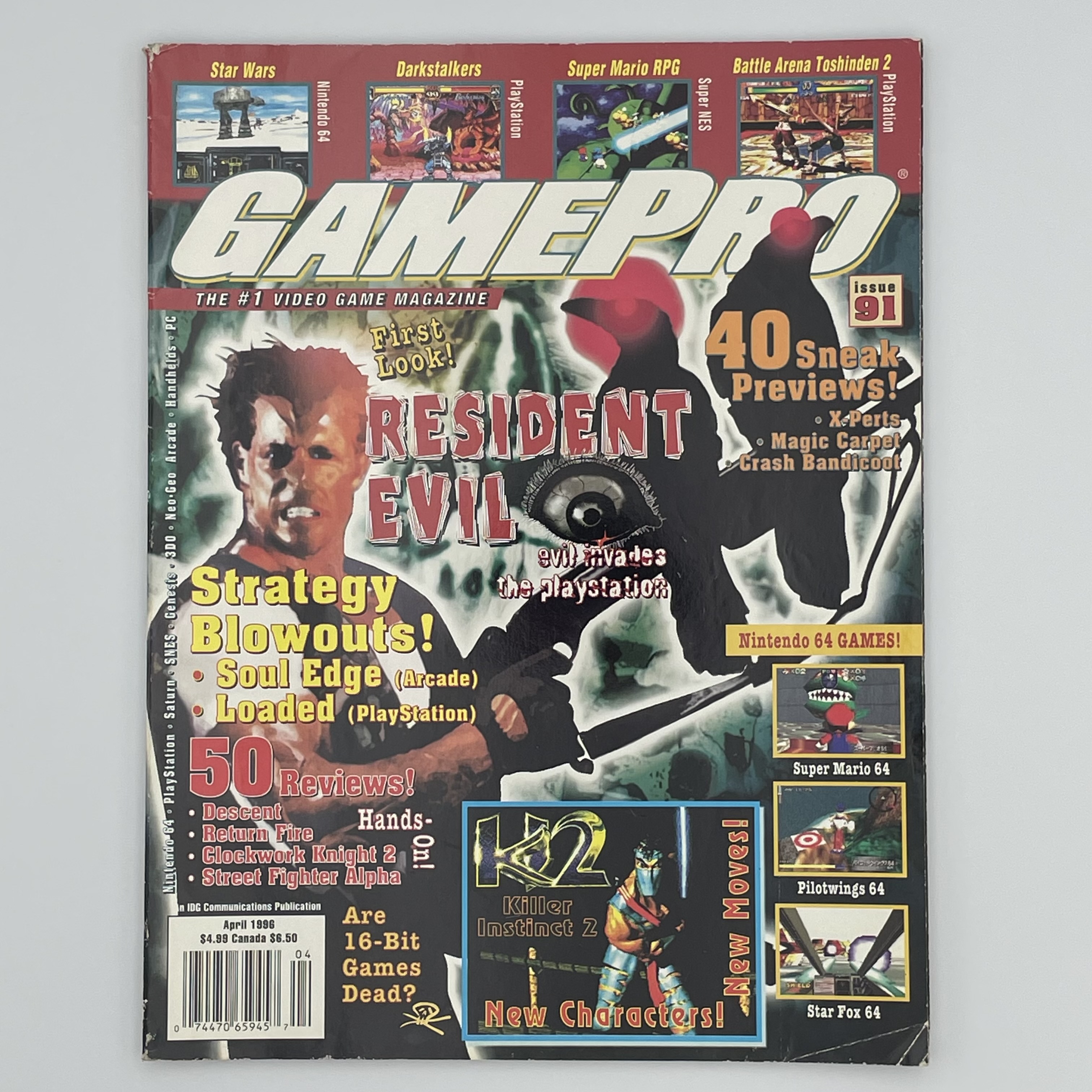 GamePro Issue 91 April 1996
