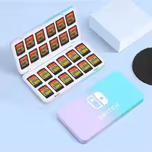 Switch 24-Slot Cartridge Case - Purple/Green