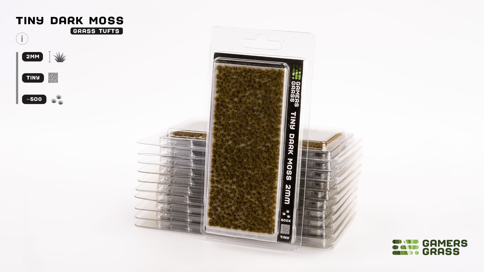 Tiny Dark Moss 2mm