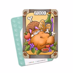 Food Token - Custom Tokens by Leah Andersen