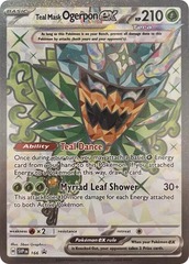 Teal Mask Ogerpon ex - 166 - Ultra Rare