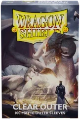 Dragon Shield Outer Sleeves Matte - Clear (100ct)