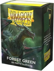 Dragon Shield Box of 100 - Matte Forest Green