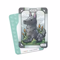 Dog Token - Custom Tokens by Leah Andersen
