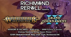 Richmond Reroll AoS GT IV - August 9th and 10th, 2025