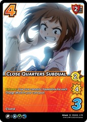 Close Quarters Subdual - 1st Edition