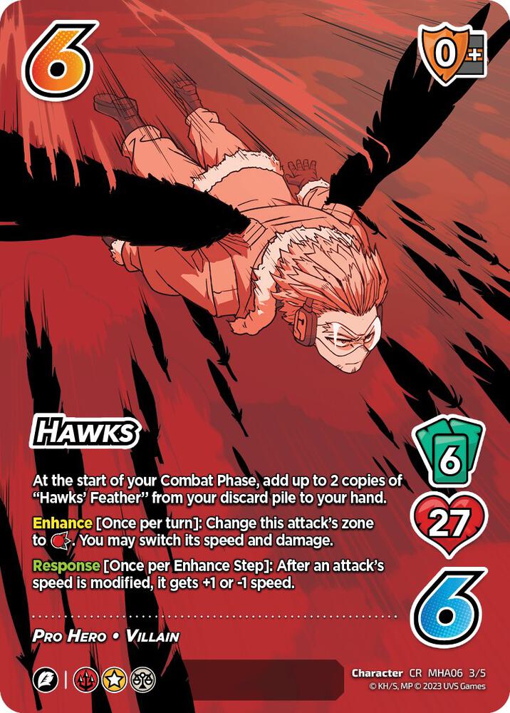 Hawks (Serial Numbered) - 1st Edition