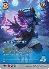 Wound / Restore - Alternate Art - Foil