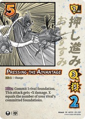 Pressing the Advantage - Foil