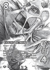 Violent Betrayal - Alternate Art - Foil