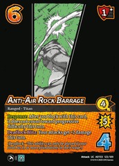 Anti-Air Rock Barrage