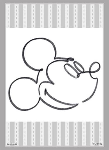 Bushiroad Mickey Face Sleeves 75 ct.