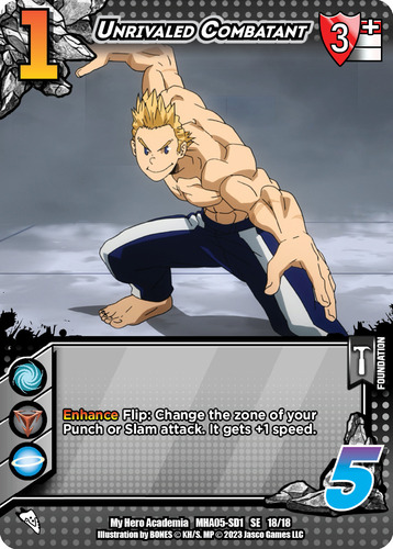 Unrivaled Combatant - 1st Edition