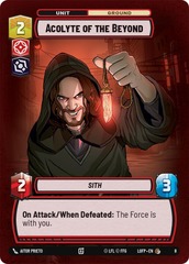 Acolyte of the Beyond - Legends of the Force Weekly Play