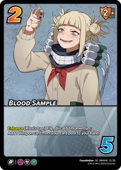 Blood Sample - 1st Edition