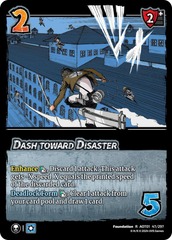 Dash toward Disaster - Foil