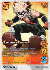 Explosive Rebuke - 1st Edition