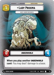 Lady Proxima - White Worm Matriarch (Store Showdown Promos)