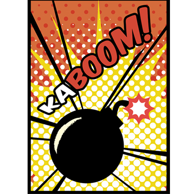 KABOOM! Matte Sleeves 100 ct.