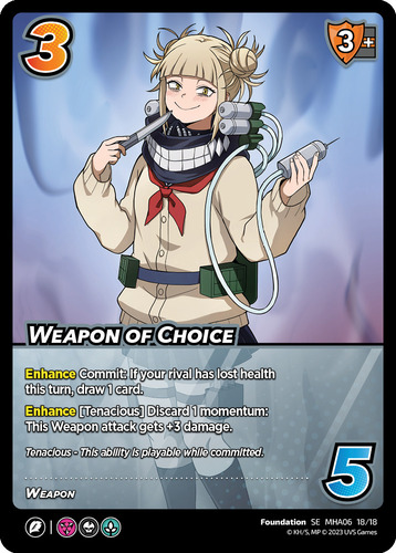 Weapon of Choice - 1st Edition