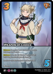 Weapon of Choice - 1st Edition