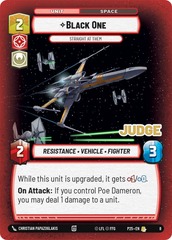 Black One- Foil Judge Promo