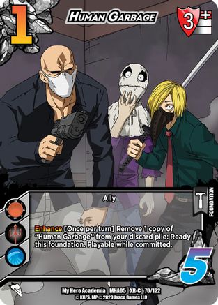 Human Garbage (XR) - 1st Edition