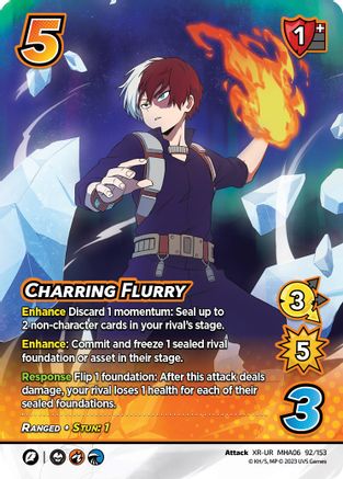 Charring Flurry (XR) - 1st Edition