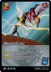 Weapon Clash - 1st Edition - Foil