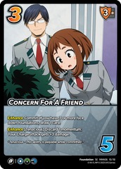 Concern For A Friend - 1st Edition