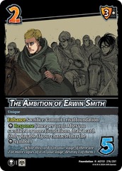 The Ambition of Erwin Smith - Foil