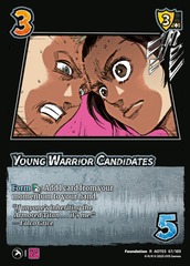 Young Warrior Candidates