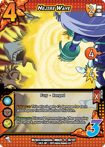 Nejire Wave - 1st Edition