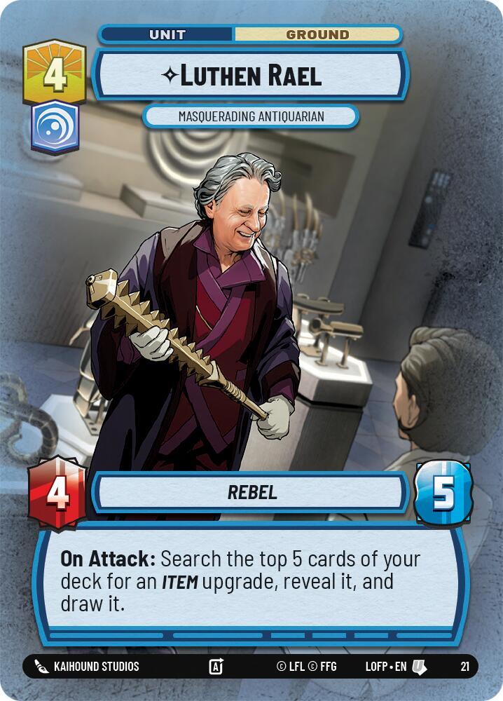 Luthen Rael - Masquerading Antiquarian - Weekly Play Promo Foil