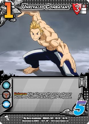 Unrivaled Combatant (XR) - 1st Edition