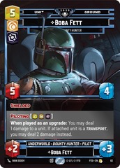 Boba Fett- Galactic Promo Silver Pack
