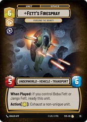 Fett's Firespray - Promo