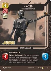 K-2SO - Cassians Counterpart - Judge