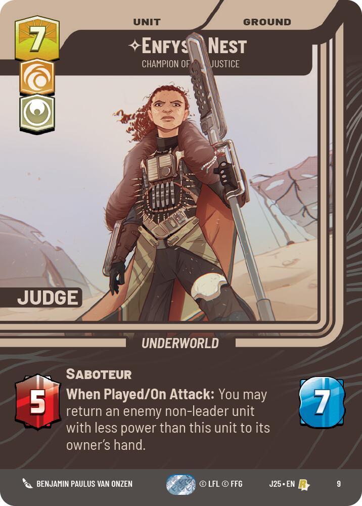Enfys Nest - Champion of Justice (Judge Promo)