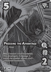 Pressing the Advantage - Alternate Art - Foil
