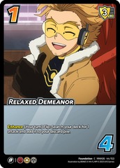 Relaxed Demeanor - 1st Edition