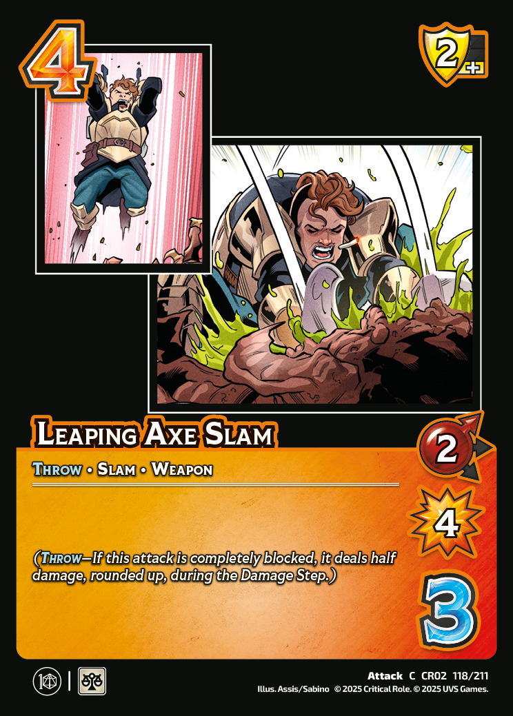 Leaping Axe Slam