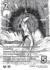 Fortify Walls - Alternate Art - Foil
