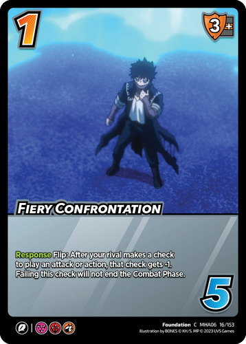 Fiery Confrontation - 1st Edition