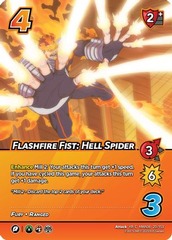 Flashfire Fist: Hell Spider (XR) - 1st Edition