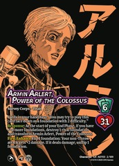 Armin Arlert, Power of the Colossus // Colossus Titan, Finale